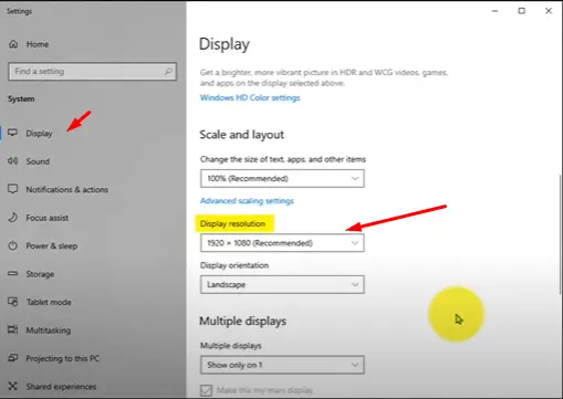Computer Windows Setting for Macro